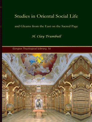 cover image of Studies in Oriental Social Life